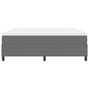 Boxspringbett 180x200 Hellgrau Cordstoff