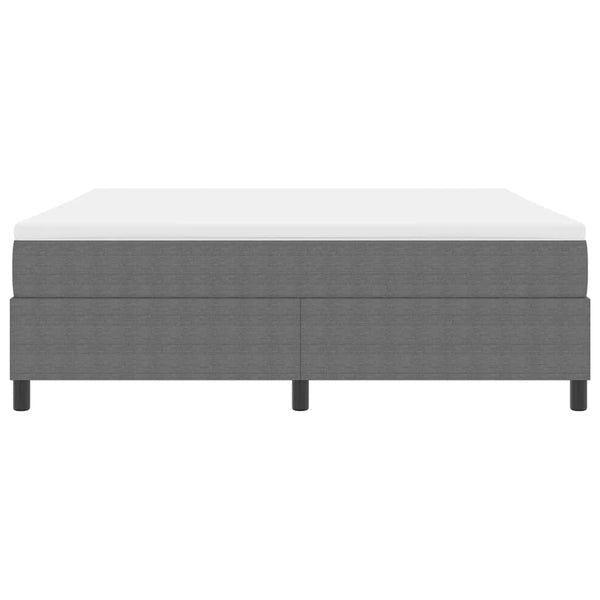 Boxspringbett 180x200 Hellgrau Cordstoff