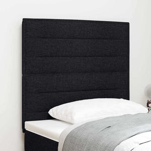 Schwarzes Kopfteil Stoff 80 cm