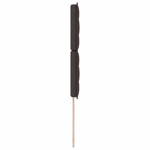 vidaXL Headboard Dark Brown 80 cm Fabric