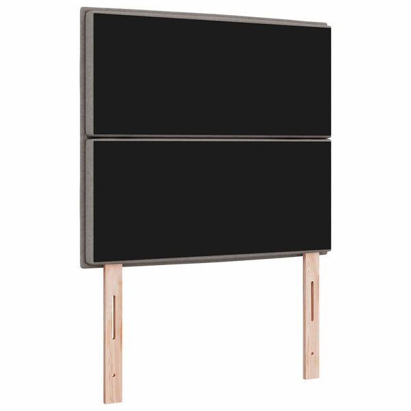 vidaXL Headboard Taupe 80 cm Fabric