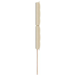 Creme Kopfteil 80 cm Stoffbezug