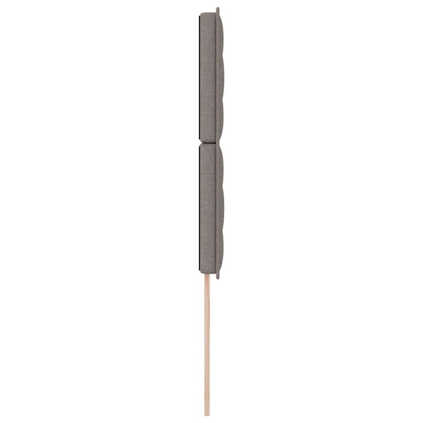 Kopfteil Taupe Stoff 90 cm