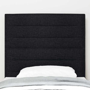Schwarzes Kopfteil Stoff 100 cm