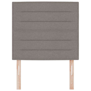 vidaXL Headboard Taupe 100 cm Fabric