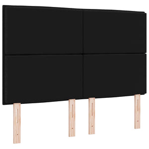 Schwarzes Stoff-Kopfteil 144 cm