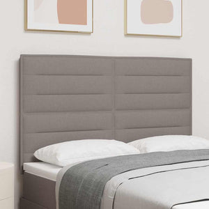 Kopfteil Taupe Stoff 144 cm