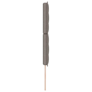 vidaXL Tête de lit Taupe 160 cm Tissu