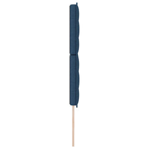 Blaues Stoff-Kopfteil 160 cm