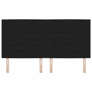vidaXL Headboard Black 180 cm Fabric