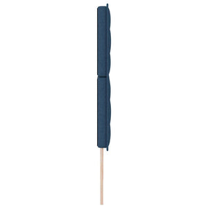 Blaues Stoff-Kopfteil 180 cm