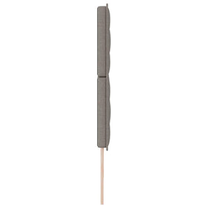 Taupe Kopfteil 200 cm Stoffbezug