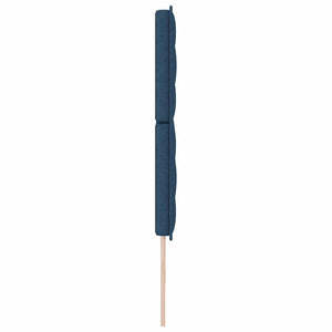 Blaues Stoff-Kopfteil 200 cm