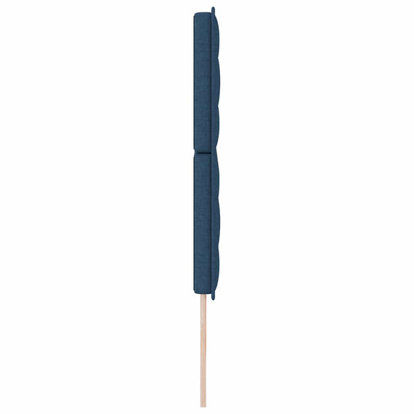 Blaues Stoff-Kopfteil 200 cm