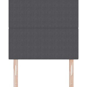 vidaXL Headboard Dark Grey 80 cm Corduroy