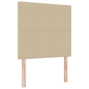 vidaXL Tête de lit Vert clair-gris 80 cm Tissu en velours côtelé
