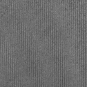 Hellgraues Kopfteil 90 cm Cordstoff