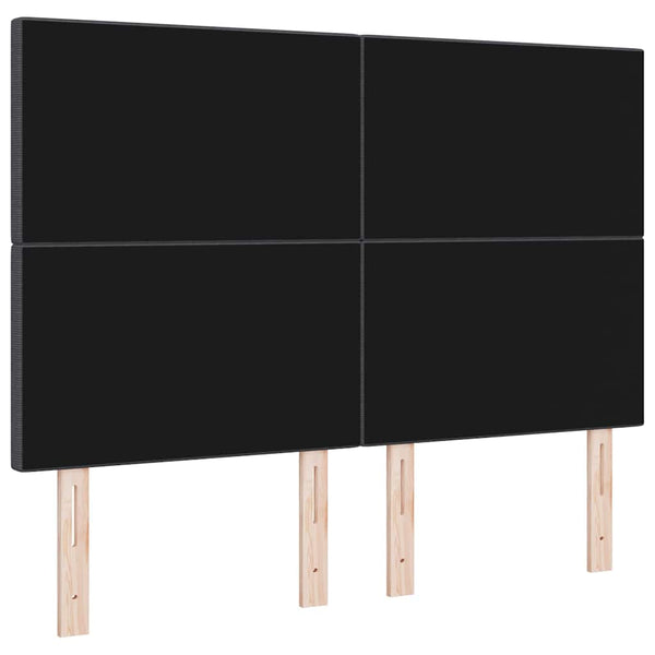 Dunkelgraues Kopfteil 144 cm Cordstoff