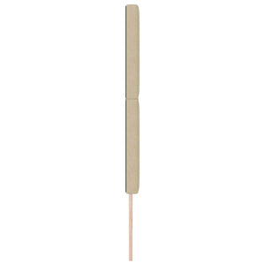 Hellgrün-Graues Kopfteil 144 cm aus Cordstoff