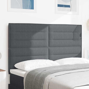 Kopfteil Dunkelgrau 160 cm Cordstoff