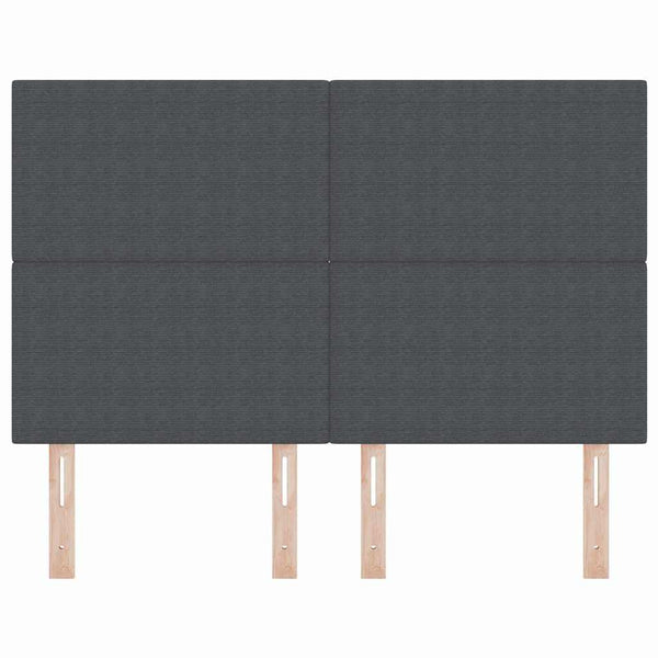 Kopfteil Dunkelgrau 160 cm Cordstoff