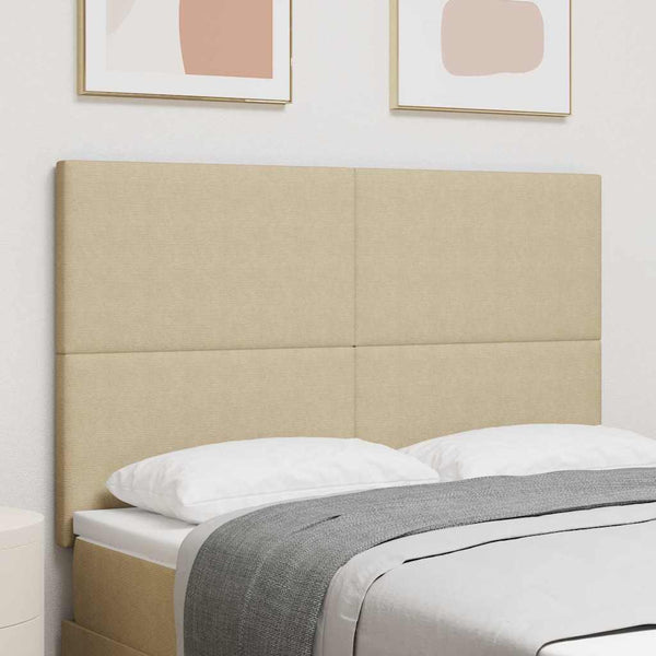 Kopfteil Hellgrün-Grau Cord 160 cm