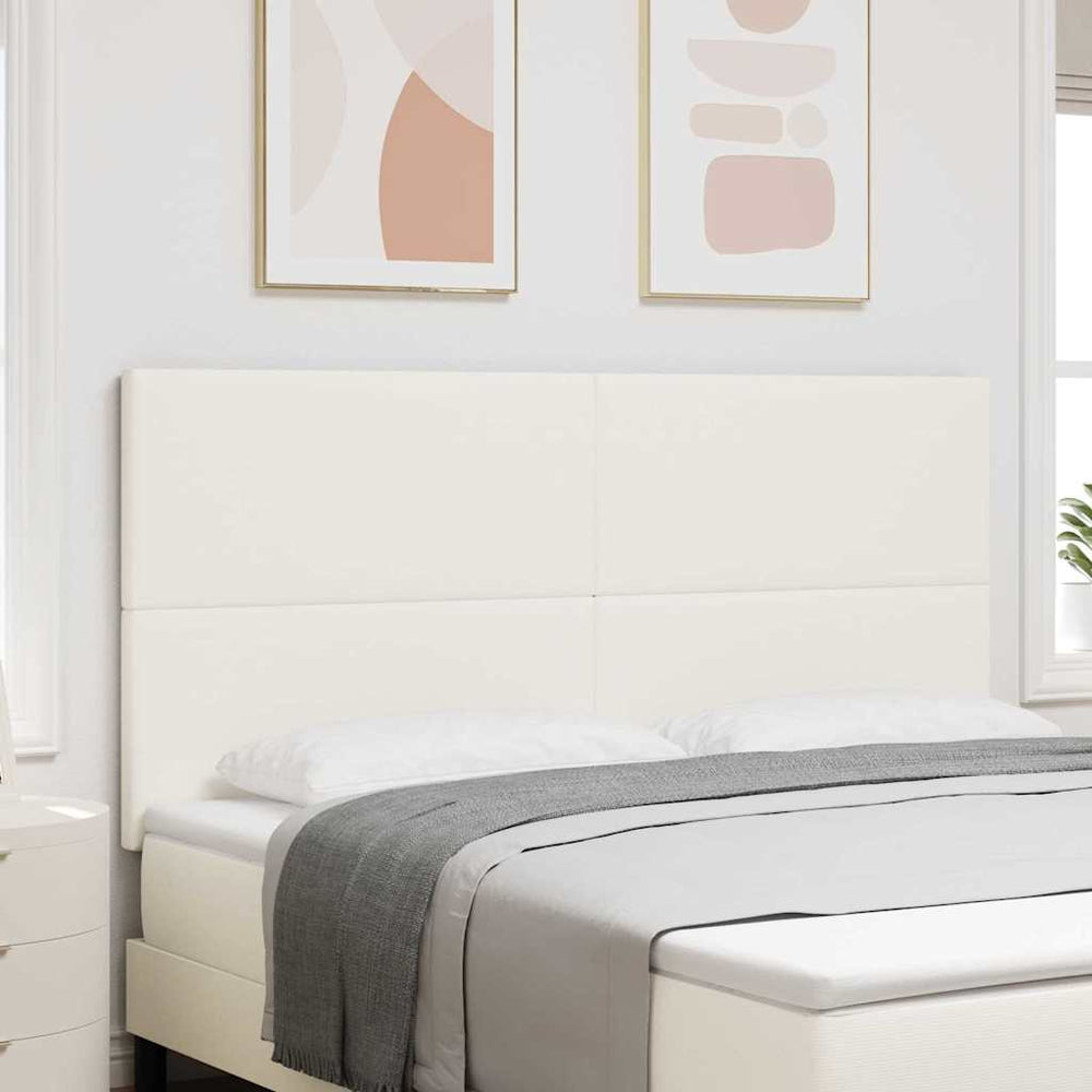 Creme Cord Kopfteil 180 cm
