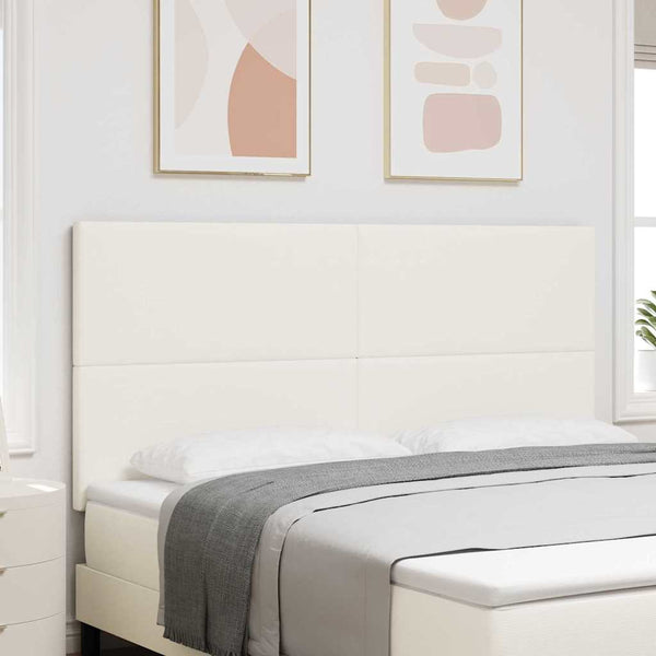 Creme Cord Kopfteil 180 cm