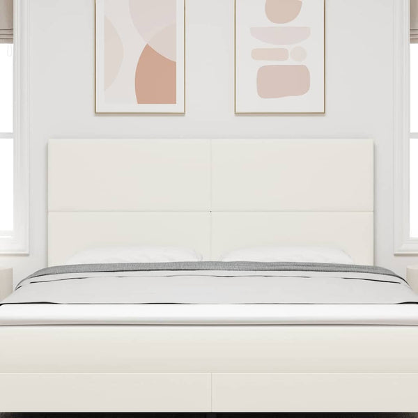 Creme Cord Kopfteil 180 cm