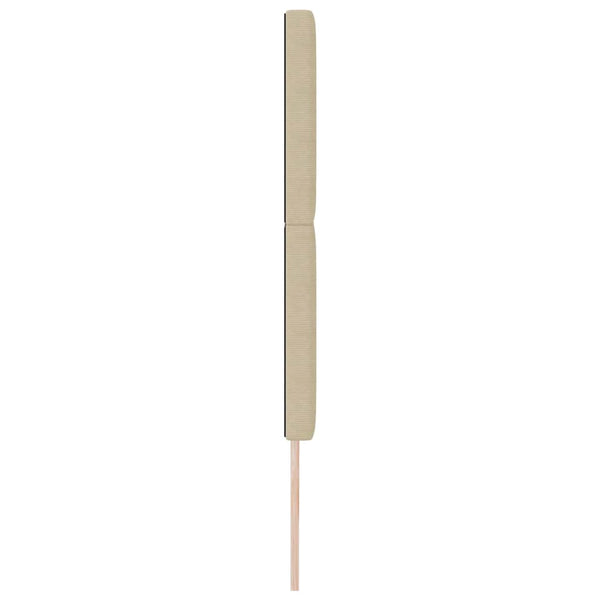 Kopfteil 180 cm Hellgrün-Grau Cordstoff