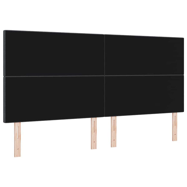 Dunkelgraues Kopfteil 200 cm Cordstoff