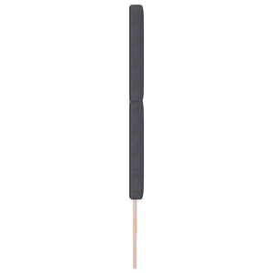 Dunkelgraues Kopfteil 200 cm Cordstoff