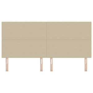 Hellgrün-Graues Cord Kopfteil 200 cm