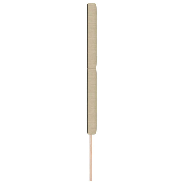 Hellgrün-Graues Cord Kopfteil 200 cm