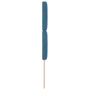 Dunkelblaues Samt Kopfteil 90 cm