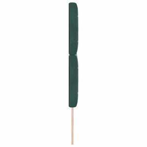 Dunkelgrünes Samt Kopfteil 144 cm