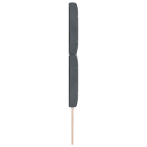Dunkelgraues Samt Kopfteil 160 cm