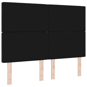 vidaXL Tête de lit Noir 160 cm Velours