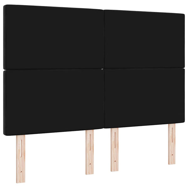 vidaXL Tête de lit Noir 160 cm Velours