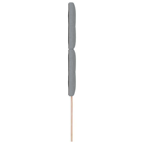 Höhenverstellbares Kopfteil Hellgrau 80cm