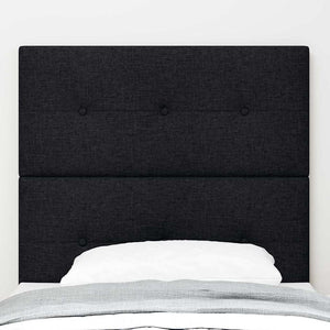 Höhenverstellbares Kopfteil Schwarz 80cm