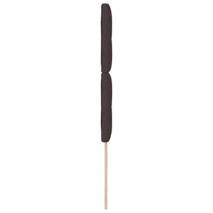 Höhenverstellbares Kopfteil Dunkelbraun 80 cm