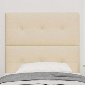 Höhenverstellbares Kopfteil Creme 80cm