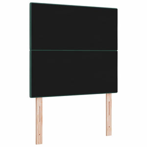 Dunkelgrünes Samt Kopfteil 80 cm
