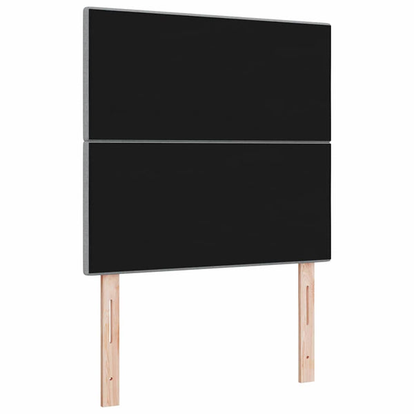 Verstellbares Kopfteil Hellgrau 90 cm
