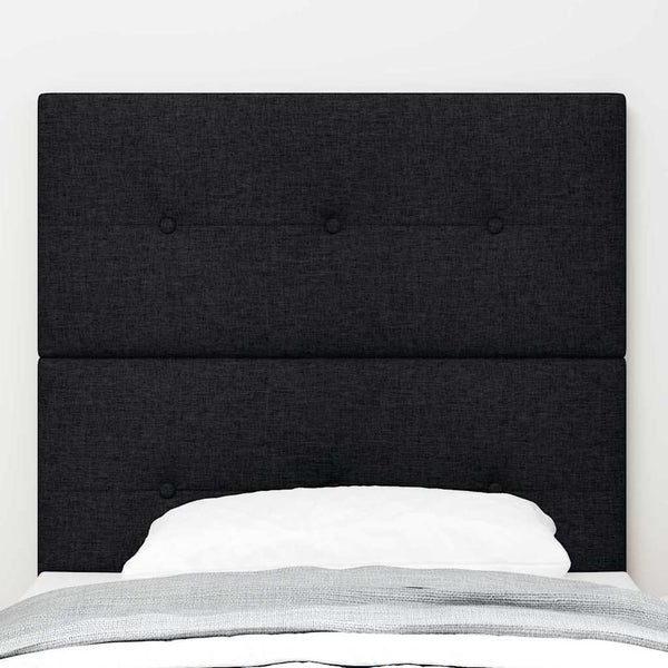 Verstellbares Kopfteil Schwarz 90 cm
