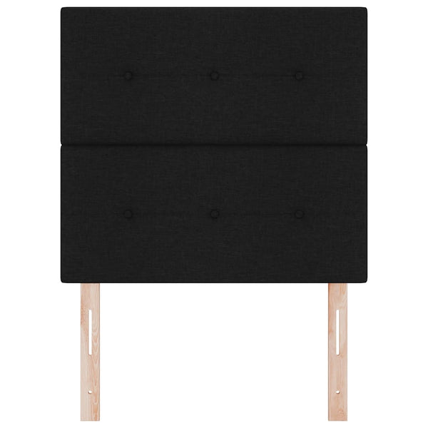 Verstellbares Kopfteil Schwarz 90 cm