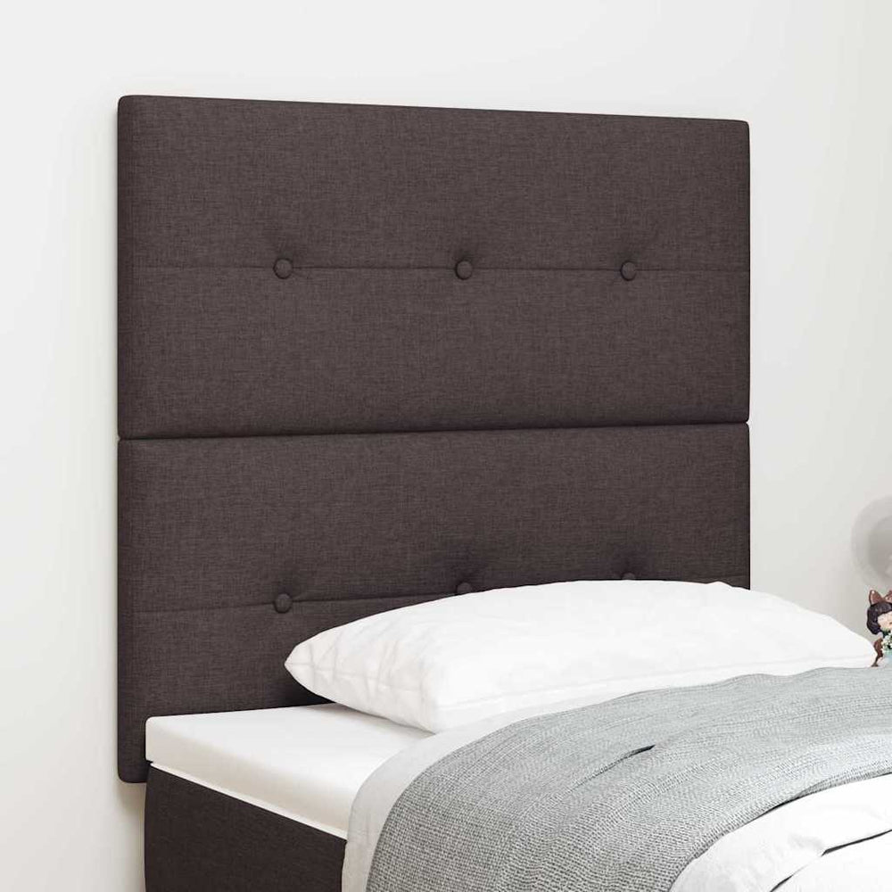 Höhenverstellbares Kopfteil Dunkelbraun 90cm