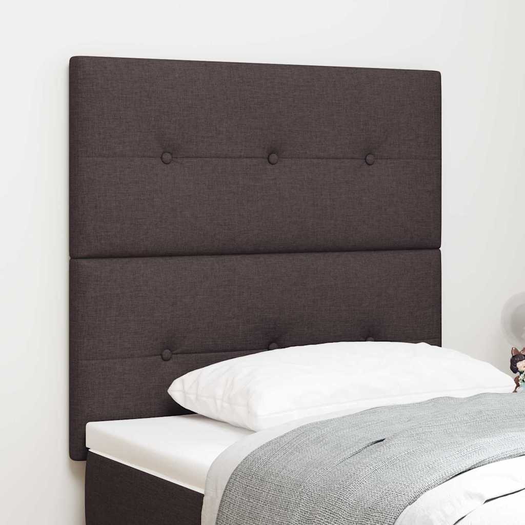 Höhenverstellbares Kopfteil Dunkelbraun 90cm
