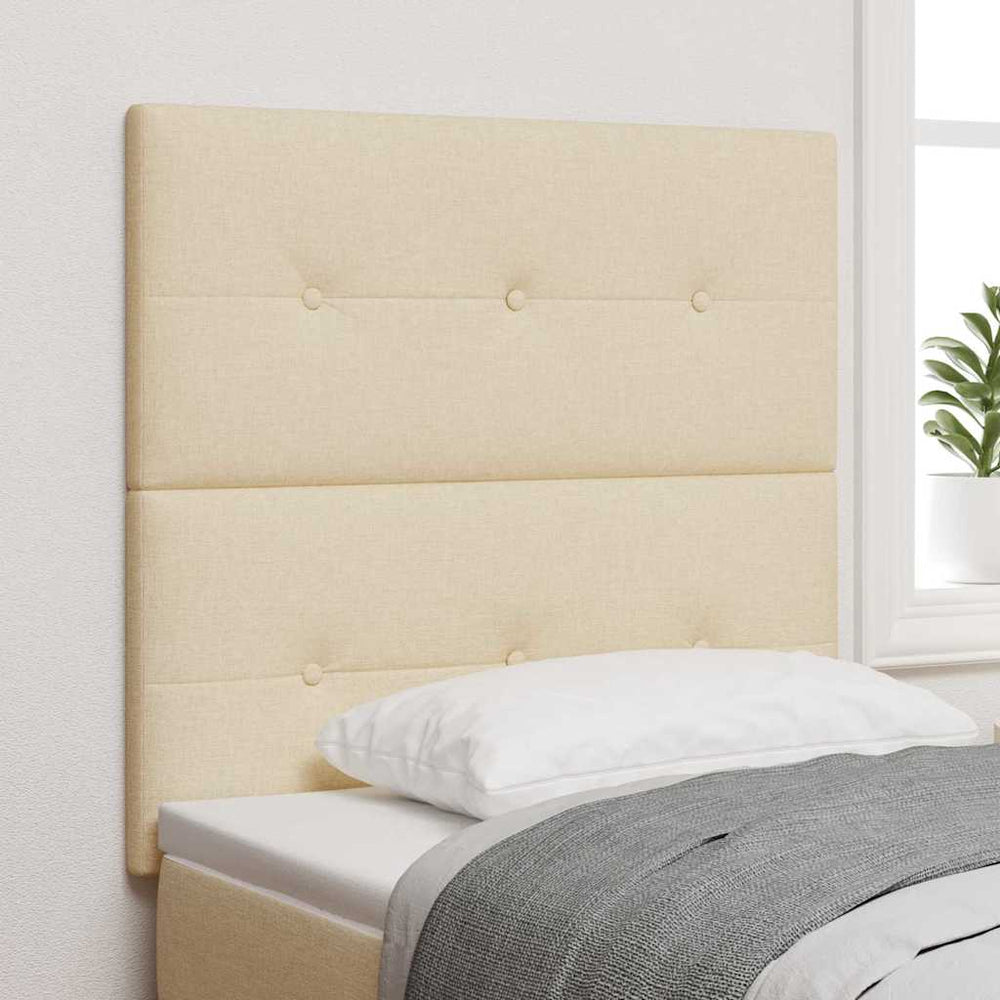 Verstellbares Kopfteil Creme 90 cm